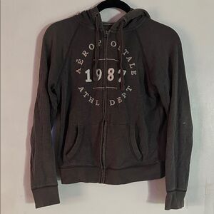 Aeropostale Gray Fleece Jacket
